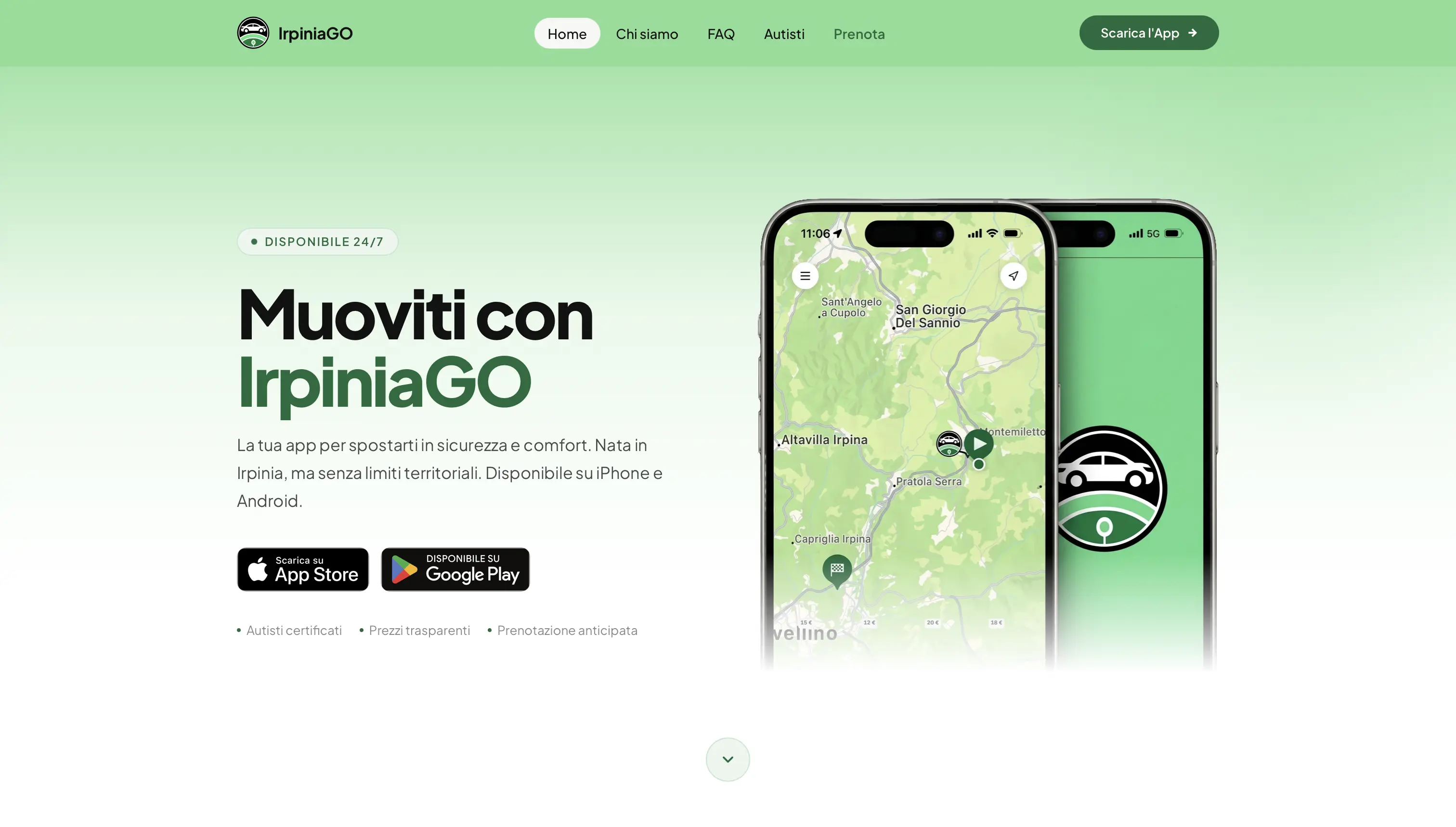 Neue IrpiniaGO Website
